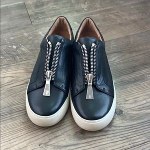 Frye Black Leather Sneakers